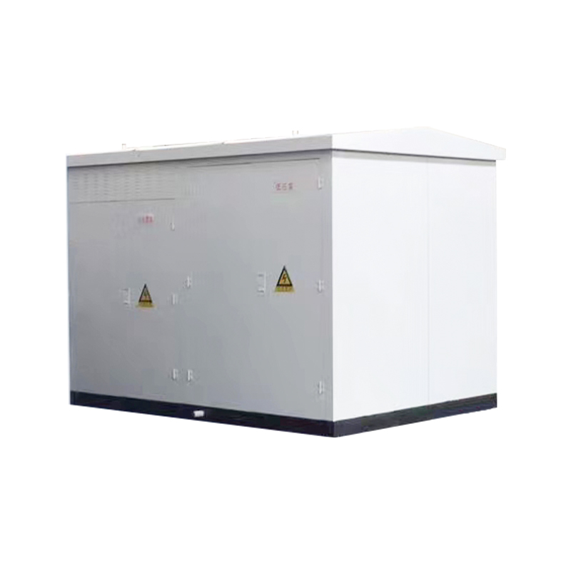 Geprefabriceerd onderstation met hoge en lage spanning